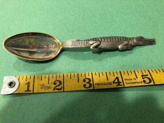 Antique Sterling Silver Spoon Seminole Indians Miami River Florida 28 Grams