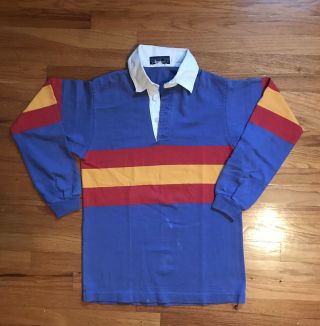 Vintage 1970s 70s 80s Patagonia Rugby Shirt Large L Chouinard Rare