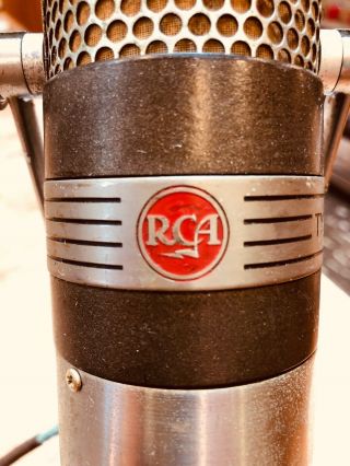 Rare Vintage RCA 77 - DX Polydirectional Ribbon Microphone - Chrome 2