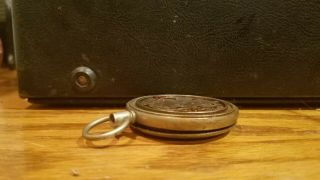 Antique United States Light House Service sz 16 Pocket Watch Case w/Swiss watch 5