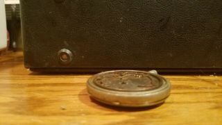 Antique United States Light House Service sz 16 Pocket Watch Case w/Swiss watch 6