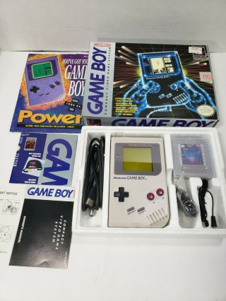 Nintendo Game Boy System Console Almost To Complete Dmg - 01 Vintage Arcade