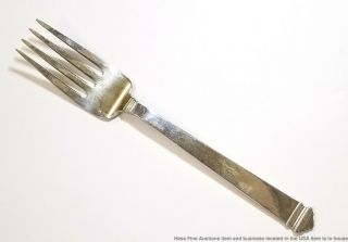 Tiffany Co Sterling Silver Hampton Solid Serving Fork