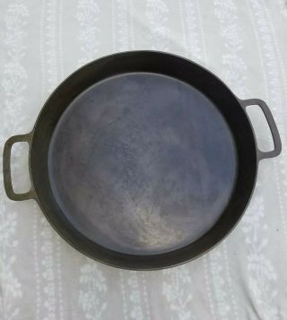 Huge RARE Griswold Skillet 20 