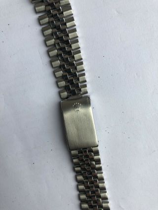 Vintage Authentic Rolex Stainless Steel Bracelet For Ref.  6605,  1601,  1603,  16010 2