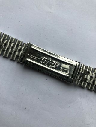 Vintage Authentic Rolex Stainless Steel Bracelet For Ref.  6605,  1601,  1603,  16010 4