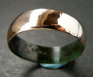 Victorian Paupers Bronze Wedding Ring - Wearable.  Something Old