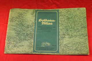 Wwii German Wehrmacht Soldaten Atlas 1941 Soldier Map
