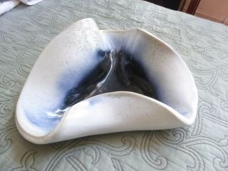 Vintage Russell Wright Earthenware Blue & Gray Bauer " Stingray "
