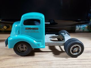 Smith Miller Smitty Toys GMC Aqua Tractor Trailer Vintage 1950 ' s 3