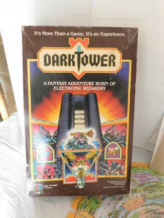 Vintage Dark Tower Board Game - 1981 With Tower - Nearly Complete