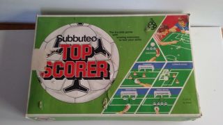 1970s Subbuteo Top Scorer 6 A Side.  Complete