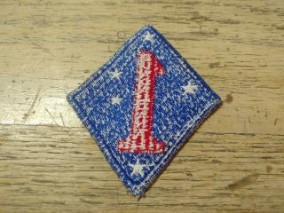 VINTAGE WWII USMC 1ST FIRST MARINE DIVISION GUADALCANAL PATCH OLD BREED 3