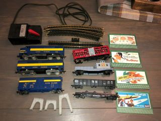 Vintage Post War Lionel Ho Alaska Railroad Diesel Train Set A B