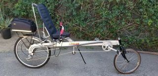 Linear Recumbent Bike,  Classic Vintage Collectors Item.  Frame Size Is 44 ".