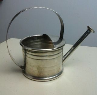 Vtg Cartier Sterling Silver Watering Can Vermouth Sprinkler Barware