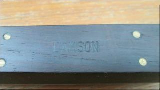 HUGE Antique LAMSON GOODNOW Carbon Steel Chef/Baker Slicing Knife - RAZOR SHARP 8