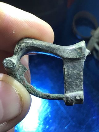Ancient Roman Fibula Knee Type Brooch.