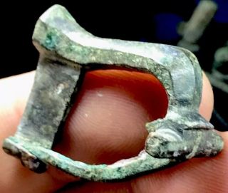 Ancient Roman Fibula Knee Type Brooch. 2