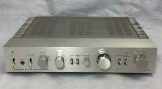 Vintage Pioneer Stereo Amplifier A - 2050,  Output 4 16ohm Speaker,  35,  35 Watts