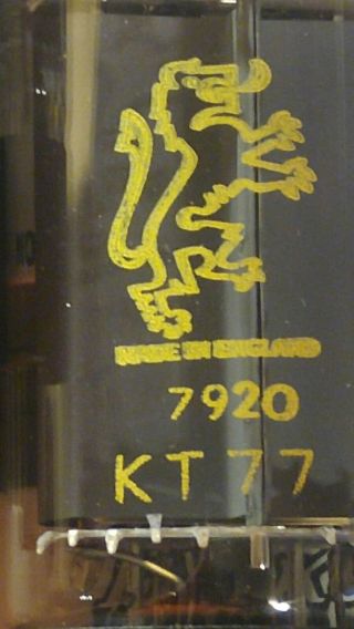 NOS Vintage Gold Lion KT77 2