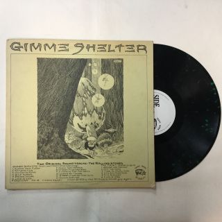 ROLLING STONES Gimme Shelter 2 LP RARE TMOQ Unofficial WILLIAM STOUT RED vinyl 2
