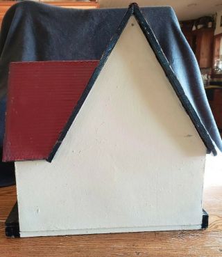 Antique Gottschalk Red Roof Wooden Doll Dollhouse 4