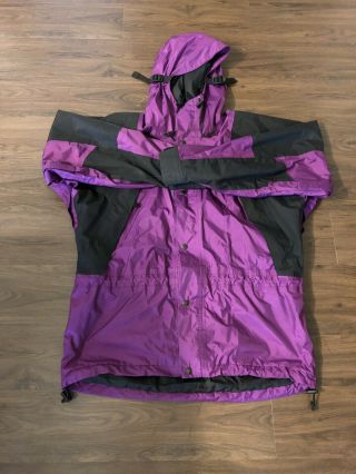 Vintage The North Face Mountain Light Gore - Tex Jacket - Plum Size Large