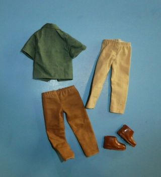 Vintage Mattel BIG JIM Action Figure Pants,  Shirts,  and Shoes 2