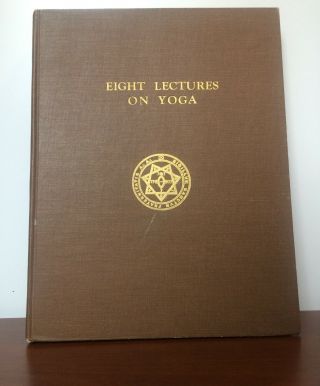 Aleister Crowley Eight Lectures On Yoga First Edition Thelema Magick Rare Occult