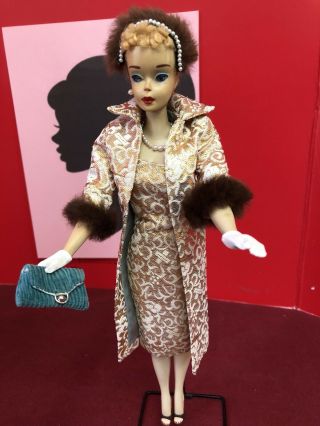 Gorgeous Vintage 3 Barbie Blonde Ponytail Wearing Evening Splendour 961