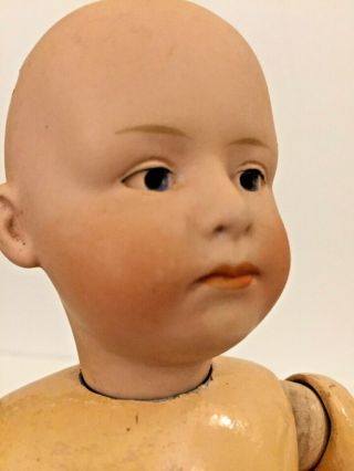 HEUBACH 6969 BISQUE POUTY CHARACTER DOLL CHILD RARE 10