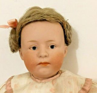 HEUBACH 6969 BISQUE POUTY CHARACTER DOLL CHILD RARE 2