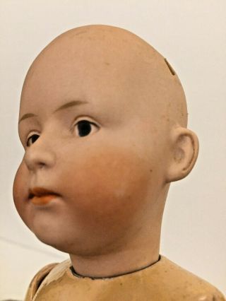 HEUBACH 6969 BISQUE POUTY CHARACTER DOLL CHILD RARE 9