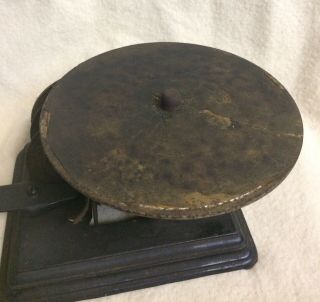 Columbia Model AU Disc Phonograph Gramophone Front Mount Antique 6