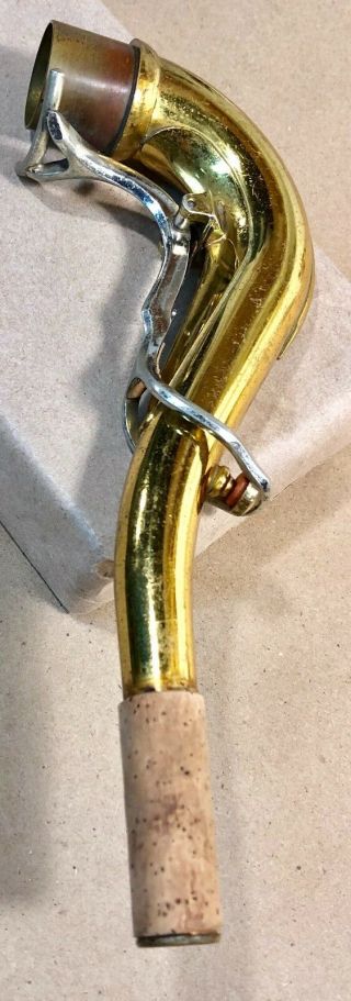 Exc Cond Vintage late 60s/early 70s KING - 20 BRASS TENOR NECK 10