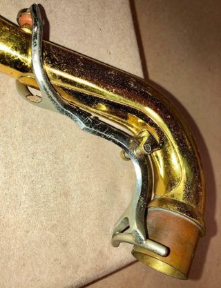 Exc Cond Vintage late 60s/early 70s KING - 20 BRASS TENOR NECK 2