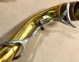 Exc Cond Vintage late 60s/early 70s KING - 20 BRASS TENOR NECK 4