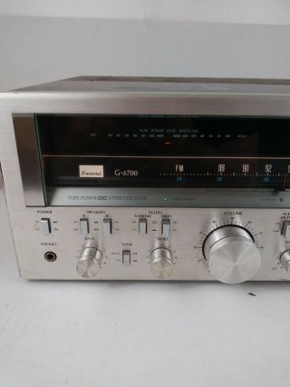 Vintage Sansui G - 6700 Pure Power DC Stereo Receiver Ultra Rare 3