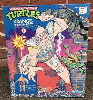 Vintage Tmnt Krang’s Android Body 1991 Teenage Mutant Ninja Turtles