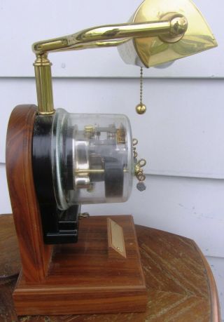 OPERATING ELECTRIC WATT HOUR METER LAMP ANTIQUE VINTAGE 1920S DELUXE MODEL 4