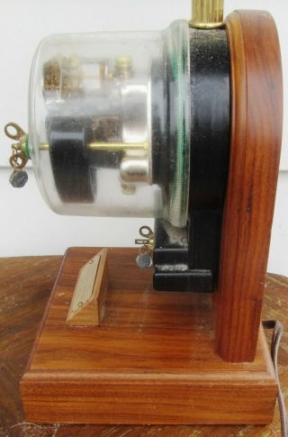 OPERATING ELECTRIC WATT HOUR METER LAMP ANTIQUE VINTAGE 1920S DELUXE MODEL 7