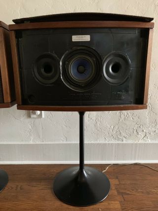 Bose 901 Series IV Speakers Vintage Mid Century Modern Equalizer 12