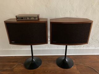 Bose 901 Series Iv Speakers Vintage Mid Century Modern Equalizer