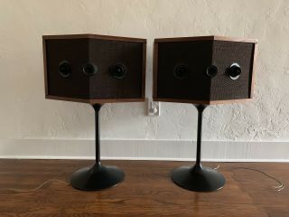 Bose 901 Series IV Speakers Vintage Mid Century Modern Equalizer 6