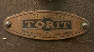 Torit Antique Vertical Platinum Casting Machine - Rare 3