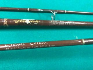 Fenwick Spinning rods Fiberglass 1960 ' s 2