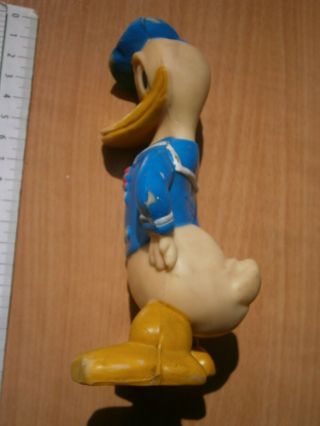 1964 DONALD DUCK WALT DISNEY RUBBER TOY DOLL PUPPET BISERKA ART 66 YUGOSLAVIA 3