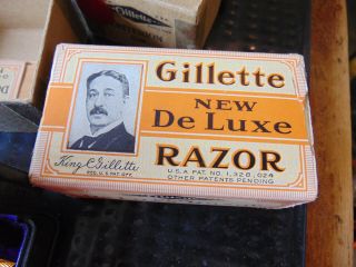 Vintage Gillette Shaving Safety Razor - - Gold Color 3