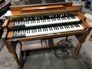 Vintage 1930s Hammond Model A (av) Organ 1269 W/rear Panel,  Half Moon/speed Kit